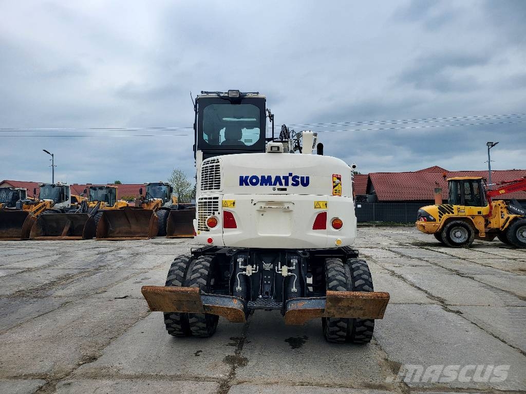 Komatsu PW98 MR-10 Wielgraafmachines