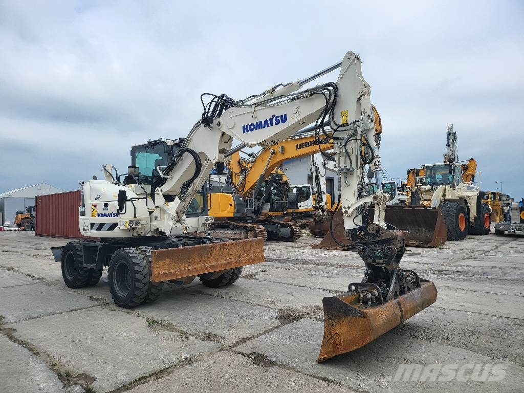 Komatsu PW98 MR-10 Wielgraafmachines
