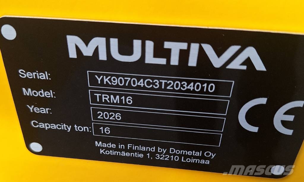 Multiva TRM 16 Standarta piekabes