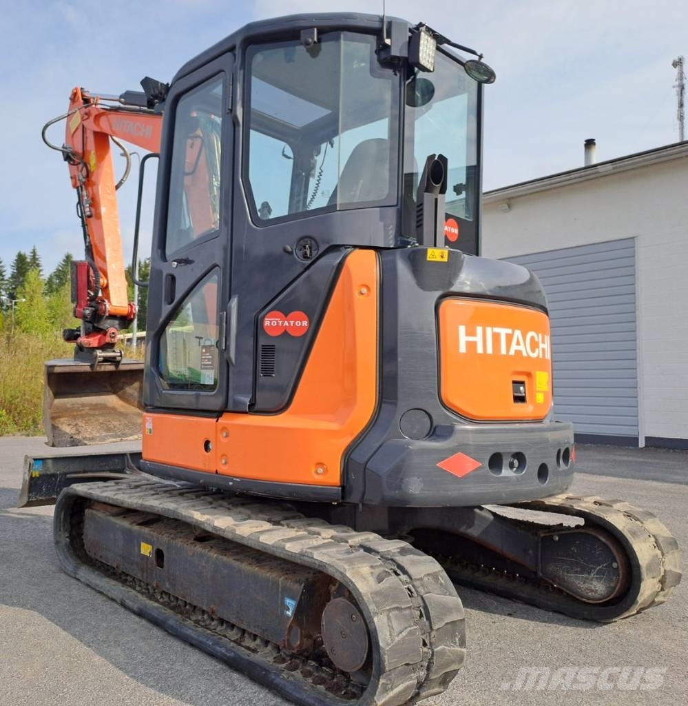 日立建機 ZX 55 U-5 A CLR, 2016, Mänttä, Pirkanmaa, フィンランド