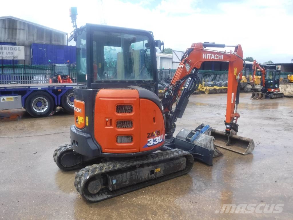 Hitachi ZX 33 U-6, 2023, Luton, Bedfordshire, Jungtinė karalystė