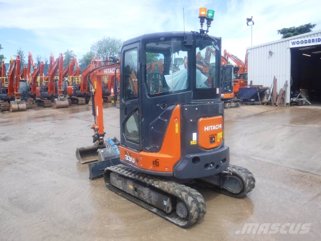 Hitachi ZX 33 U-6, 2023, Luton, Bedfordshire, Jungtinė karalystė