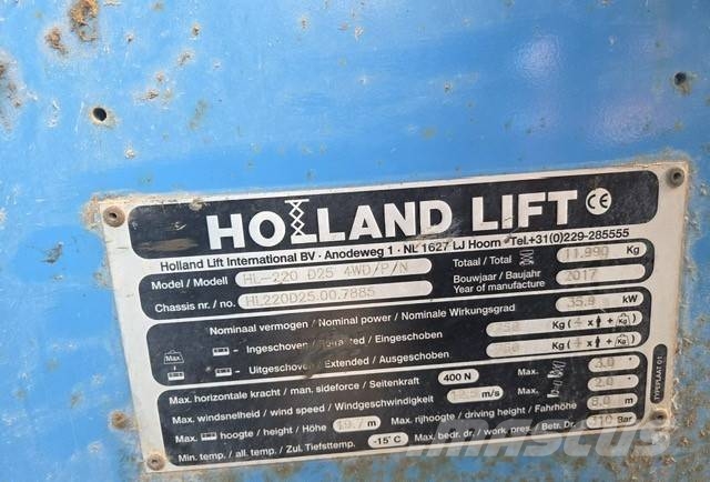 Holland Lift HL220D25 Nůžková zvedací plošina
