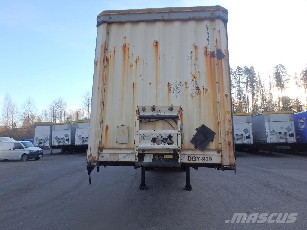 Krone Trailer Curtainsider Lifting + Sliding Roof Mega Semirremolques con caja de lona