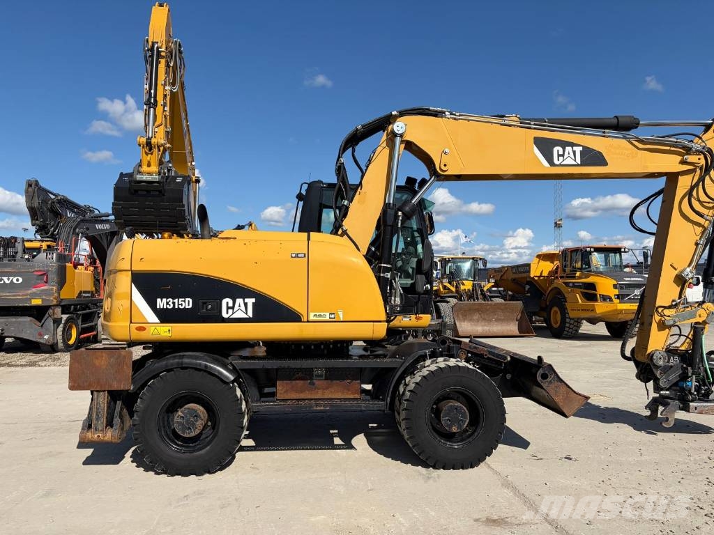 CAT M 315 D Ratasekskavaatorid