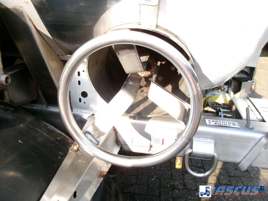 Crossland Bitumen tank inox 31 m3 / 1 comp Semi-trailer med Tank