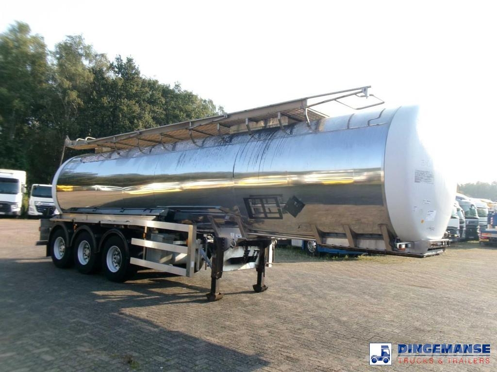 Crossland Bitumen tank inox 31 m3 / 1 comp Semi-trailer med Tank