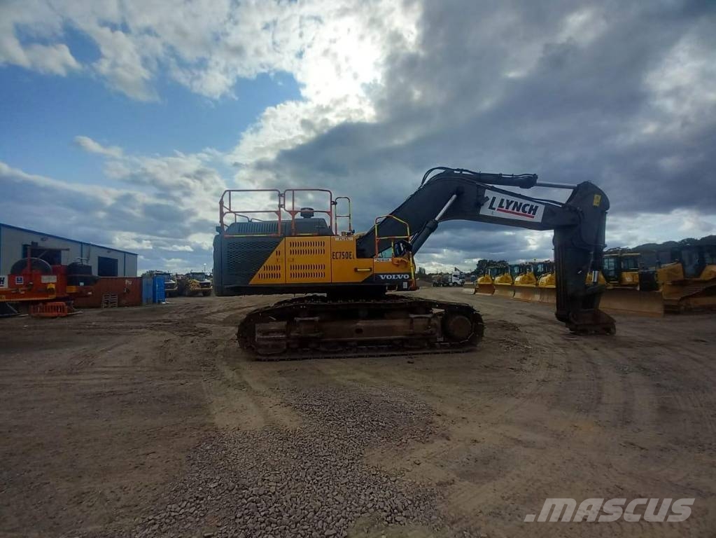Volvo EC 750 EL Bageri gusjeničari
