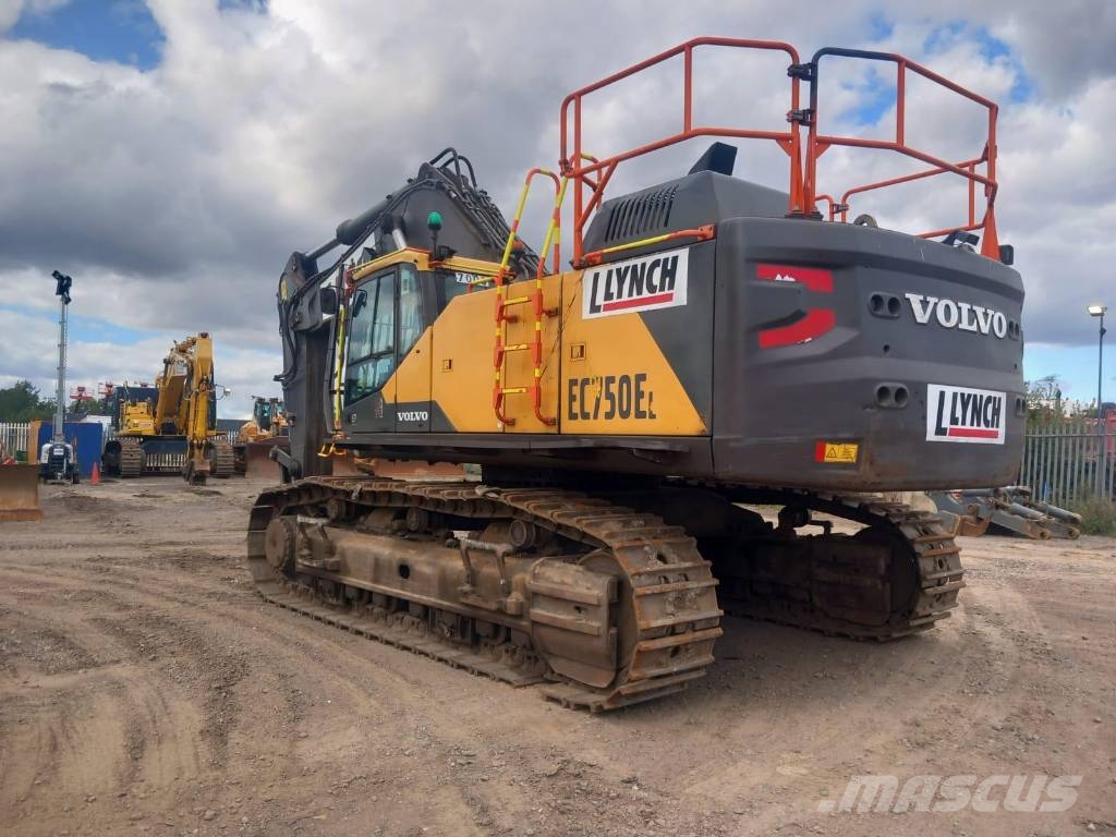 Volvo EC 750 EL Bageri gusjeničari