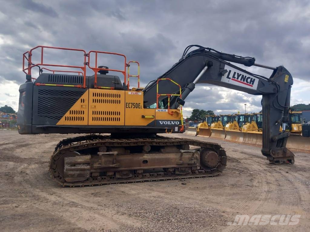 Volvo EC 750 EL Bageri gusjeničari