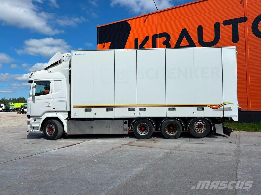 Scania R 730 8x4*4 CARRIER SUPRA / BOX L=7637 mm / RETARD Temperature controlled trucks