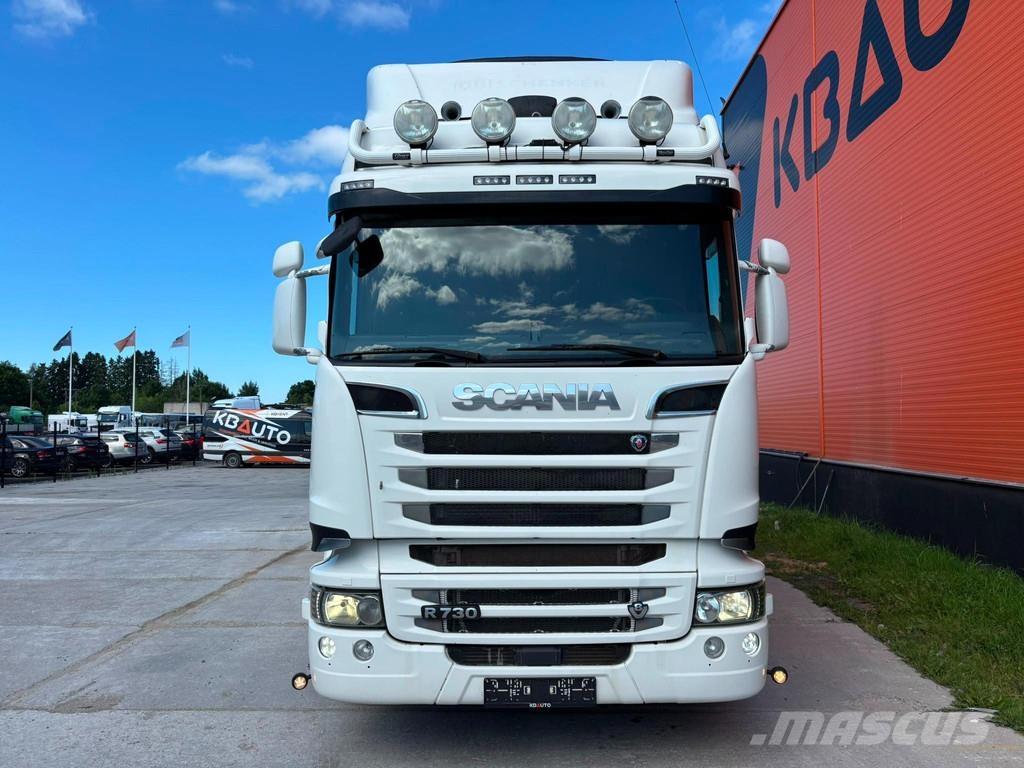 Scania R 730 8x4*4 CARRIER SUPRA / BOX L=7637 mm / RETARD Temperature controlled trucks