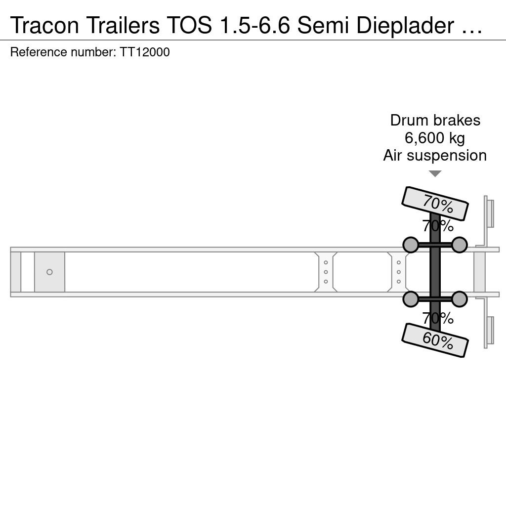 Tracon Trailers TOS 1.5-6.6 Semi Dieplader أنواع أخرى من أنصاف المقطورات