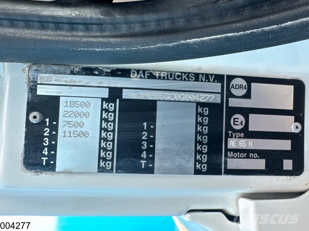 DAF 65 CF 250 EURO 5, 11.000 L, 1 Comp. Cisterna