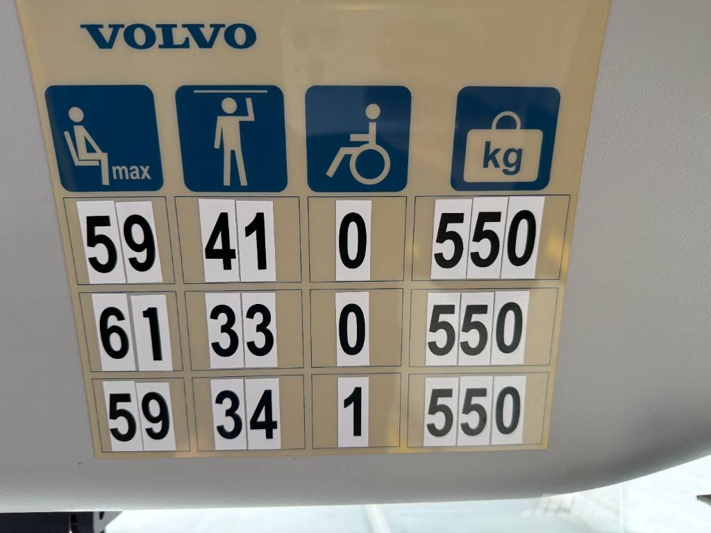 Volvo 8900. 3 Units! Autobus interurbani