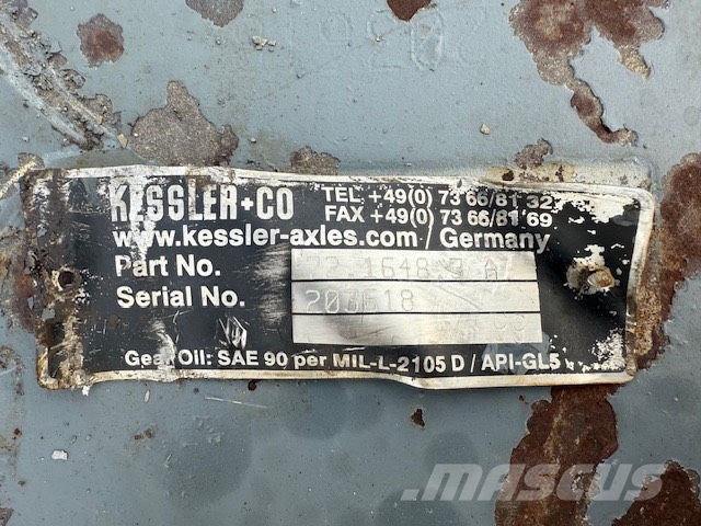 Atlas 1804 MI AXLES COMPLET KESSLER Aksler