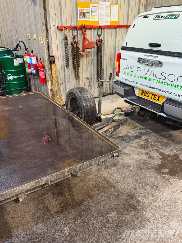 Ifor Williams 16FT Flat Bed Trailer Remolques forestales