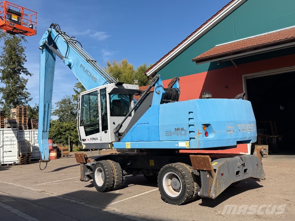 Fuchs MHL 340 E 8500h Recycling (no 335 331 350 ) Bagri za prekladanje primarnih/sekundarnih surovin