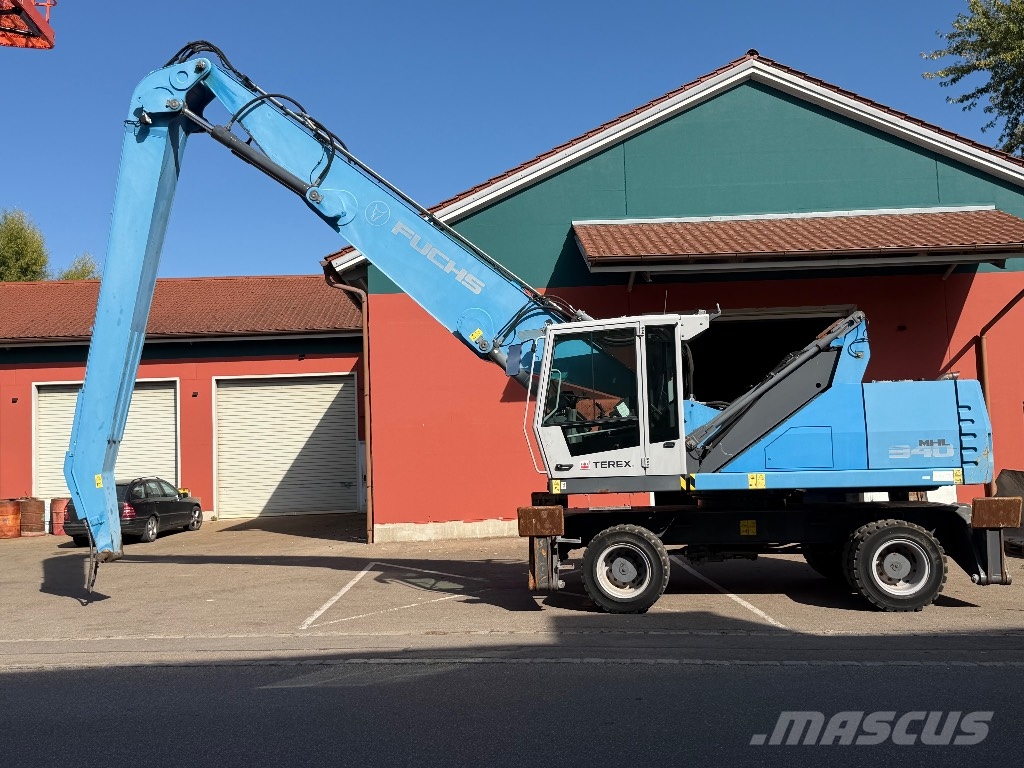 Fuchs MHL 340 E 8500h Recycling (no 335 331 350 ) Bagri za prekladanje primarnih/sekundarnih surovin