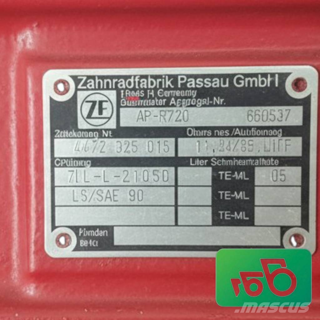 Schäffer 8082 Final drive ZF 4472353077 AP-R720 أجهزة نقل