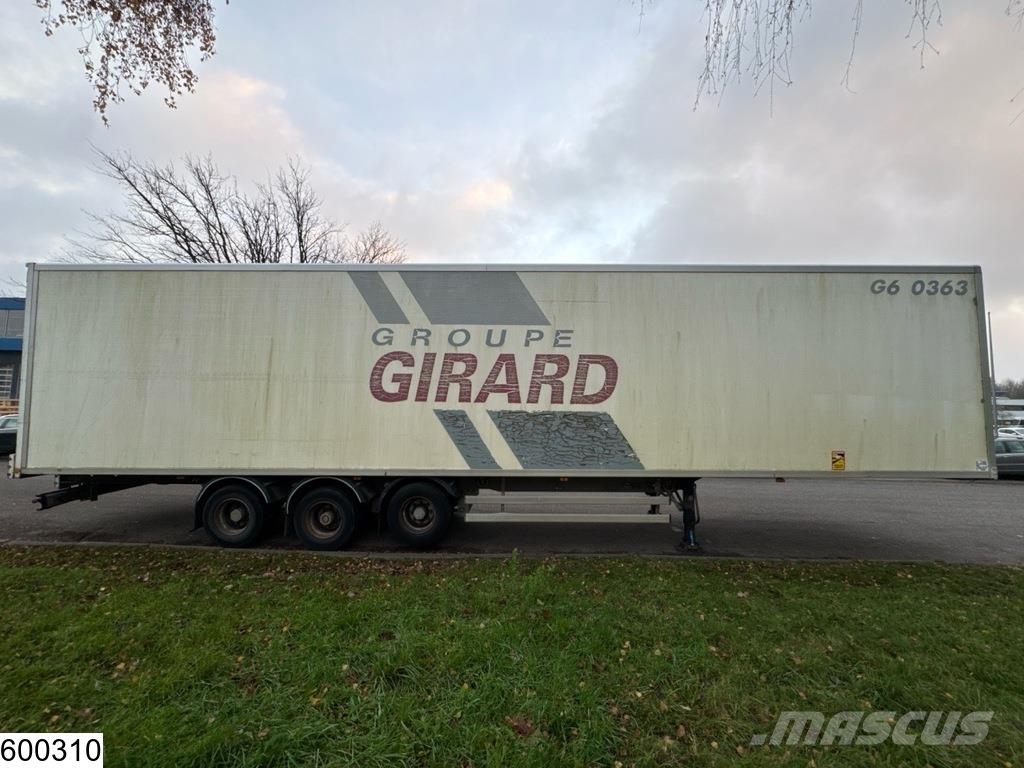 Samro gesloten bak Semirremolques de carrocería de cajas