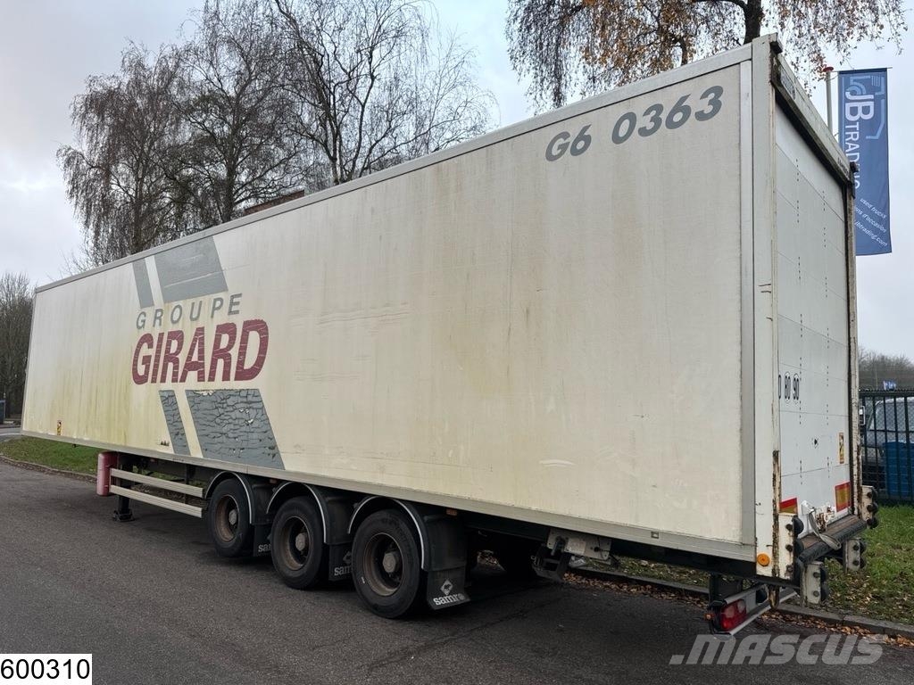 Samro gesloten bak Semirremolques de carrocería de cajas