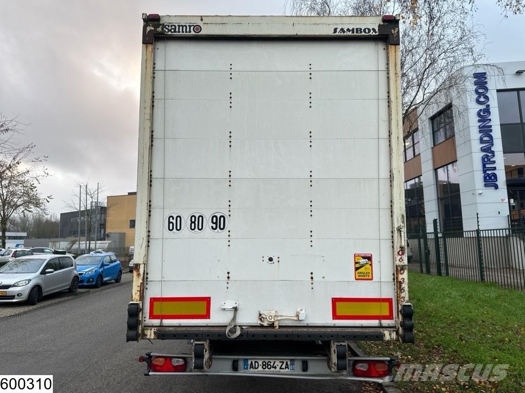 Samro gesloten bak Semirremolques de carrocería de cajas