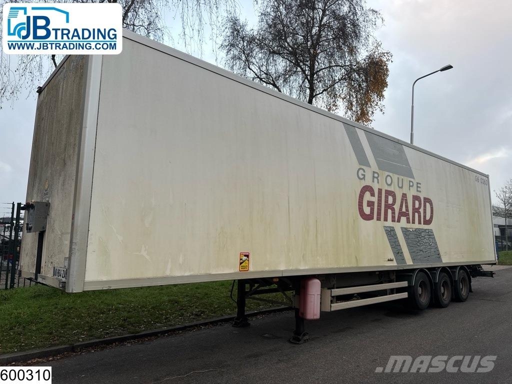 Samro gesloten bak Semirremolques de carrocería de cajas