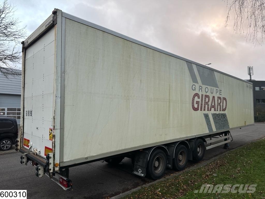 Samro gesloten bak Semirremolques de carrocería de cajas