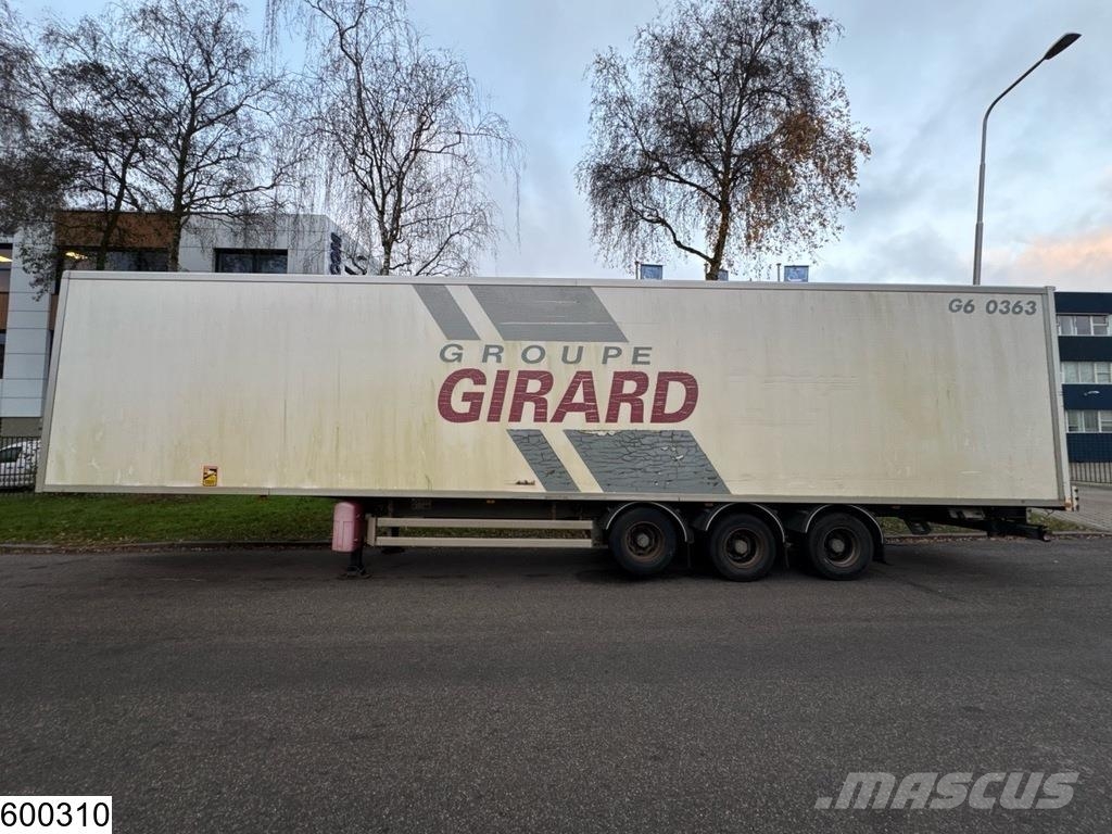 Samro gesloten bak Semirremolques de carrocería de cajas