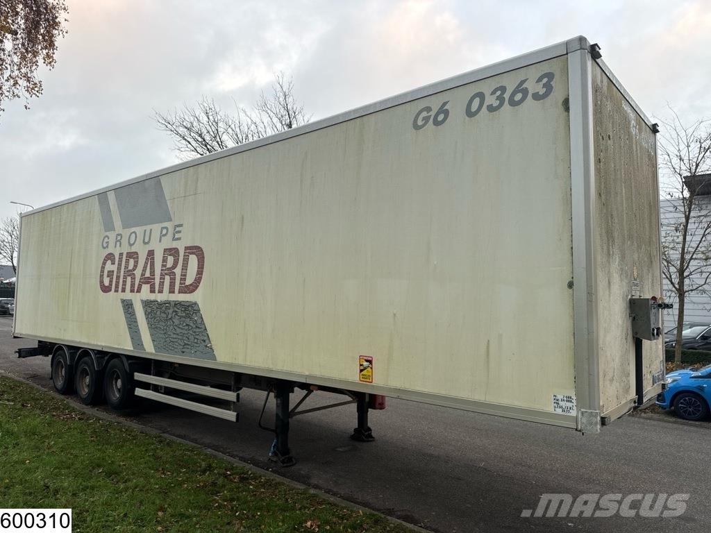 Samro gesloten bak Semirremolques de carrocería de cajas