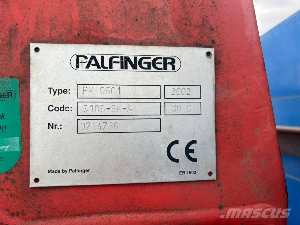 Volvo FM 9, PALFINGER CRANE Truck mounted cranes