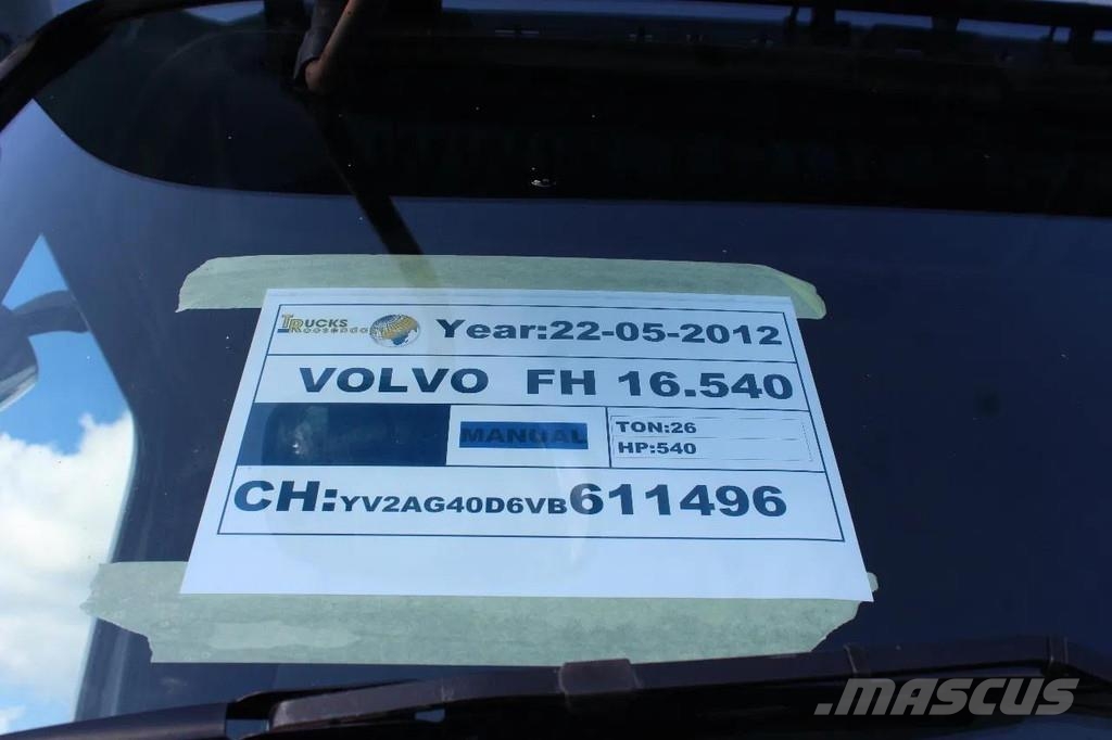 Volvo FH 16.540 + 6x4 EURO 5 + palfinger epsilon 30t/m + Prime Movers