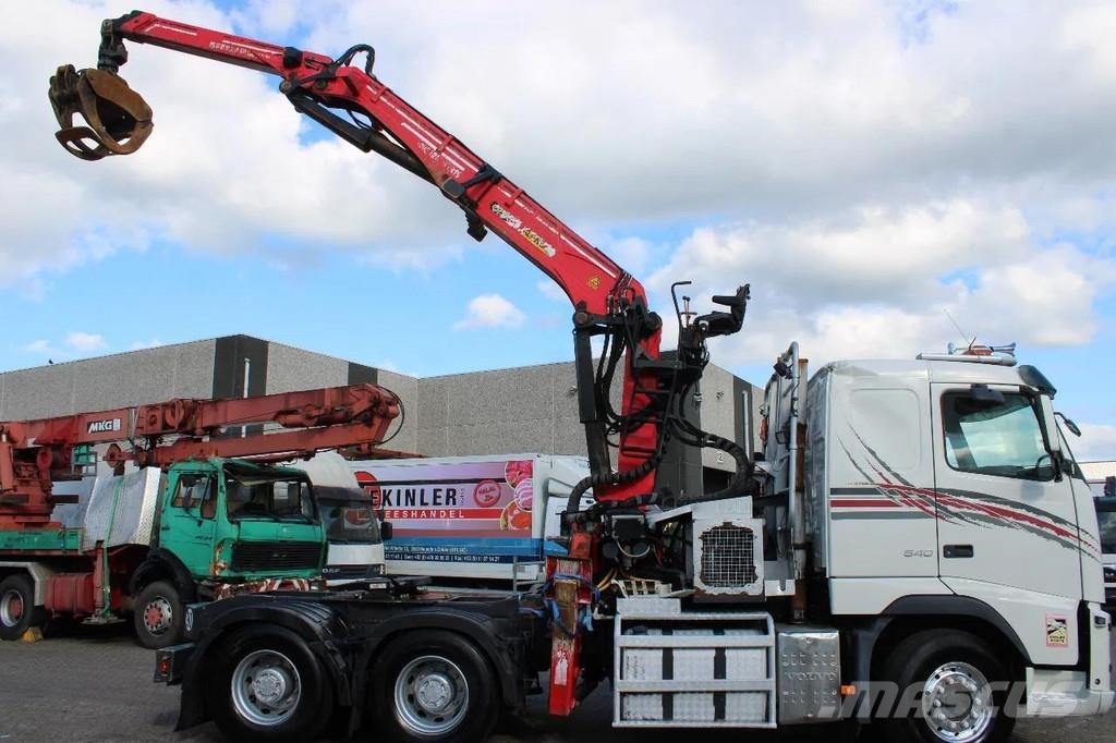 Volvo FH 16.540 + 6x4 EURO 5 + palfinger epsilon 30t/m + Prime Movers