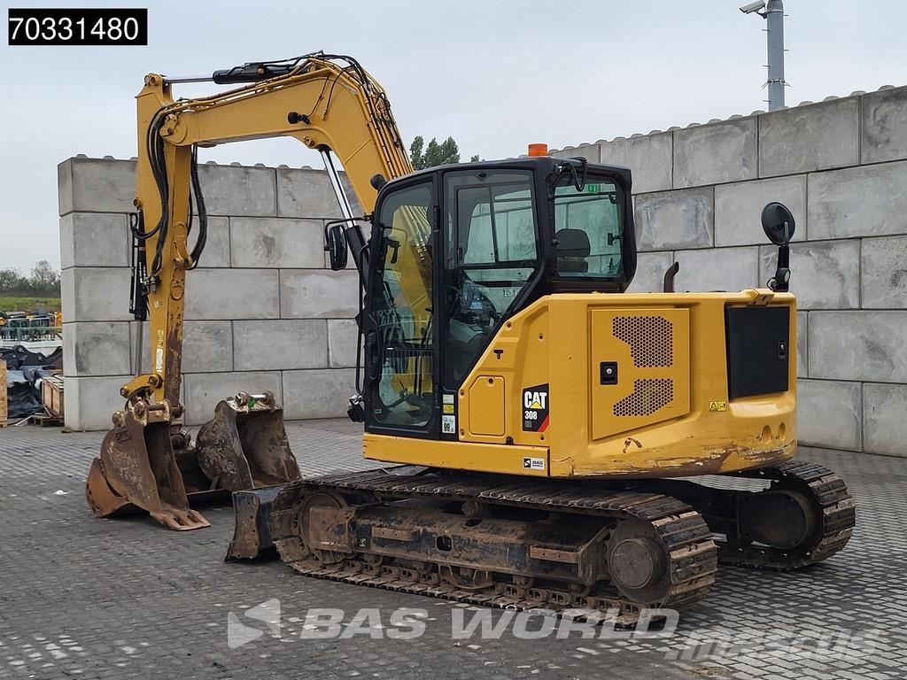 CAT 308 CR A/C - 3 Buckets Mini bageri < 7t