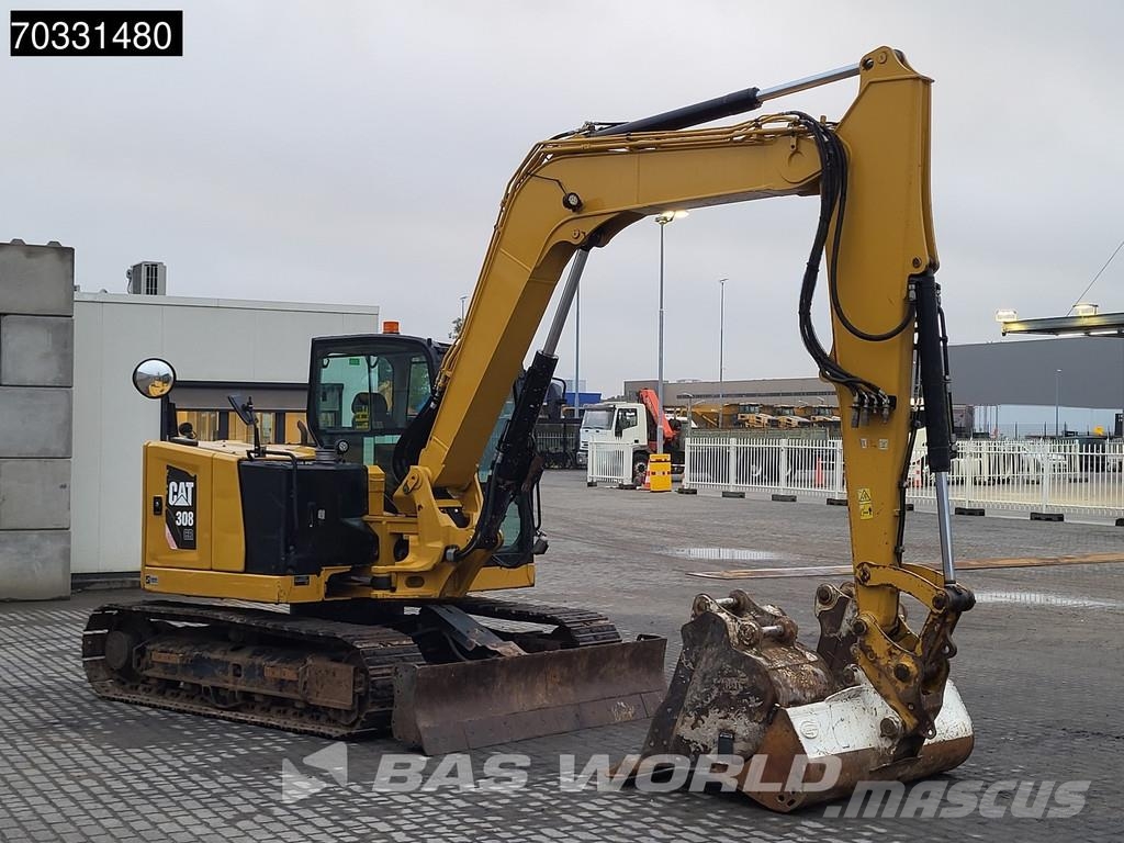 CAT 308 CR A/C - 3 Buckets Mini bageri < 7t
