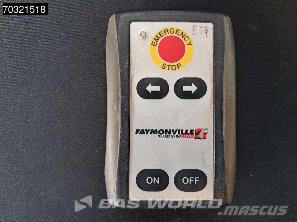 Faymonville F-S43-1 ACA 3x Steering Axle Remote Semirremolques de carga baja