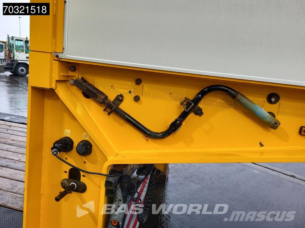 Faymonville F-S43-1 ACA 3x Steering Axle Remote نصف مقطورة مسطحة منخفضة