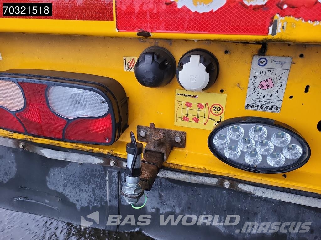 Faymonville F-S43-1 ACA 3x Steering Axle Remote Semirremolques de carga baja