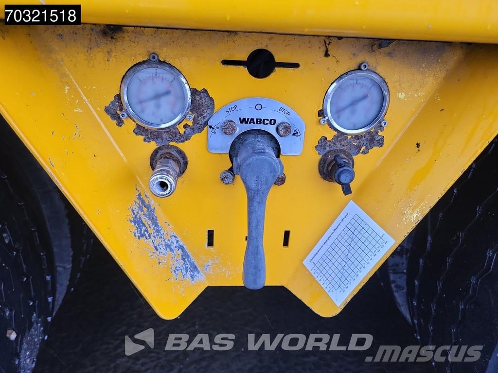 Faymonville F-S43-1 ACA 3x Steering Axle Remote نصف مقطورة مسطحة منخفضة