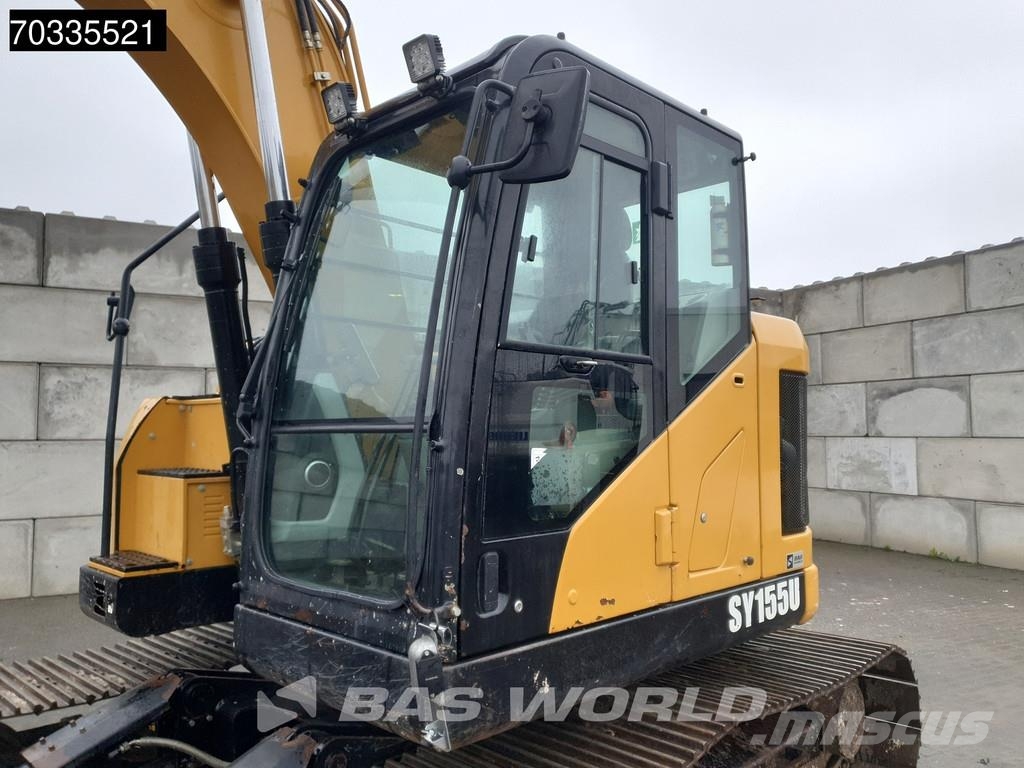 Sany SY155 U SY155U Lánctalpas kotrók