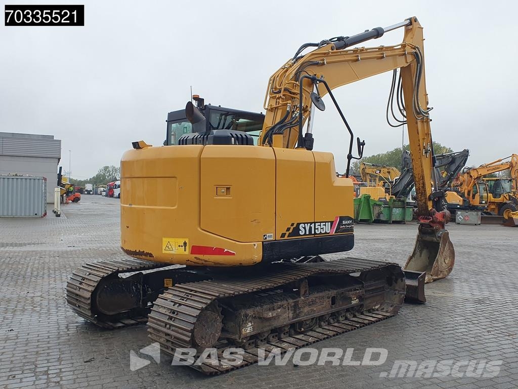 Sany SY155 U SY155U Lánctalpas kotrók