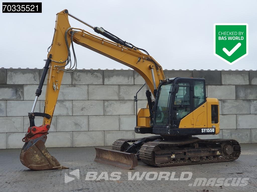 Sany SY155 U SY155U Crawler excavators