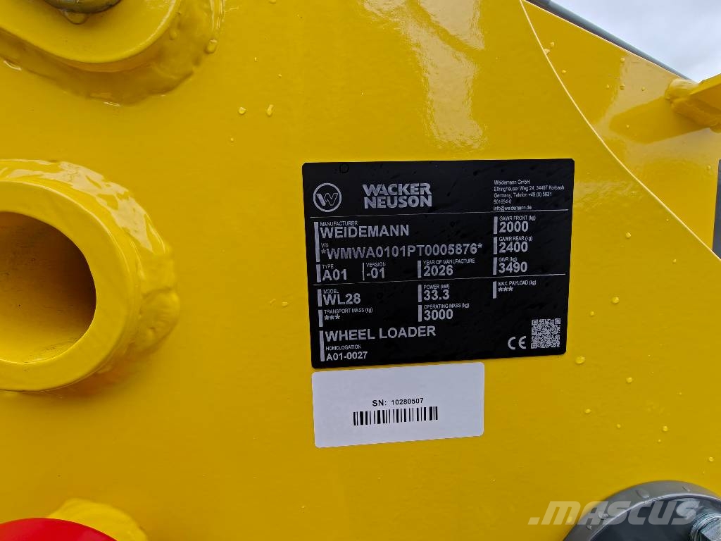 Wacker Neuson WL 28 Pyöräkuormaajat