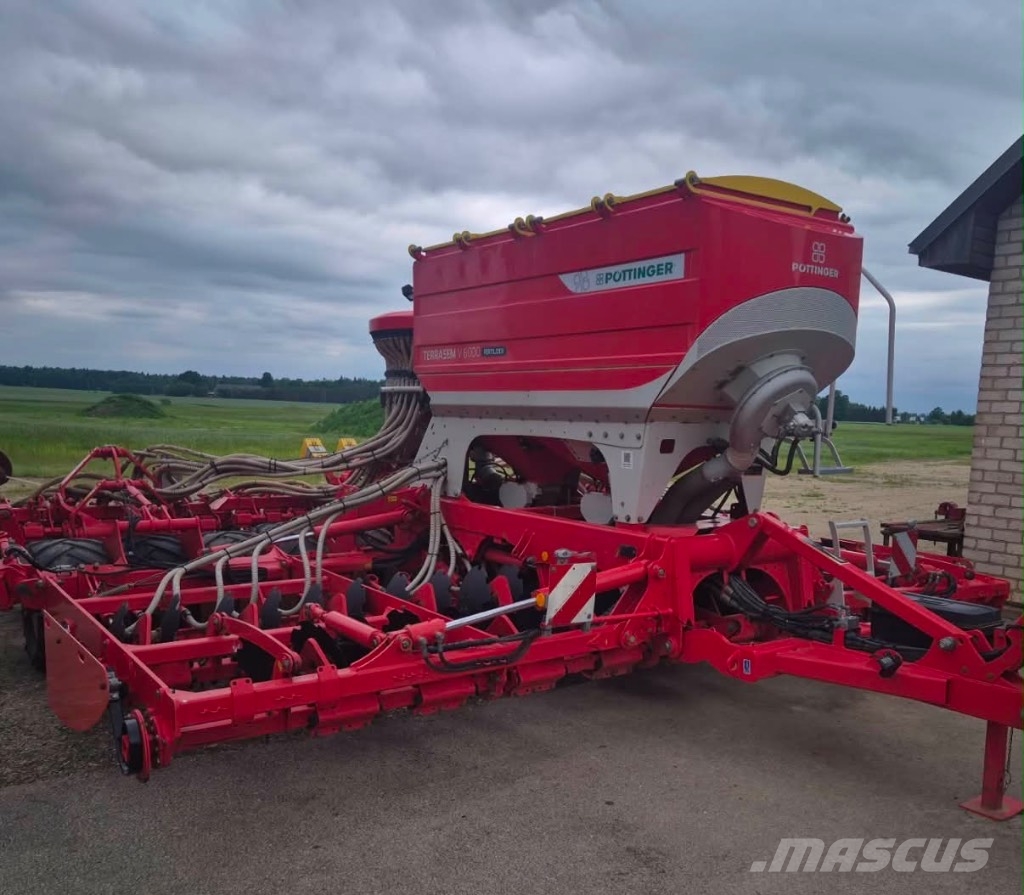 Pöttinger POTINGER PÖTTINGER TERRASEM V 6000 D Z Mechanické sejačky