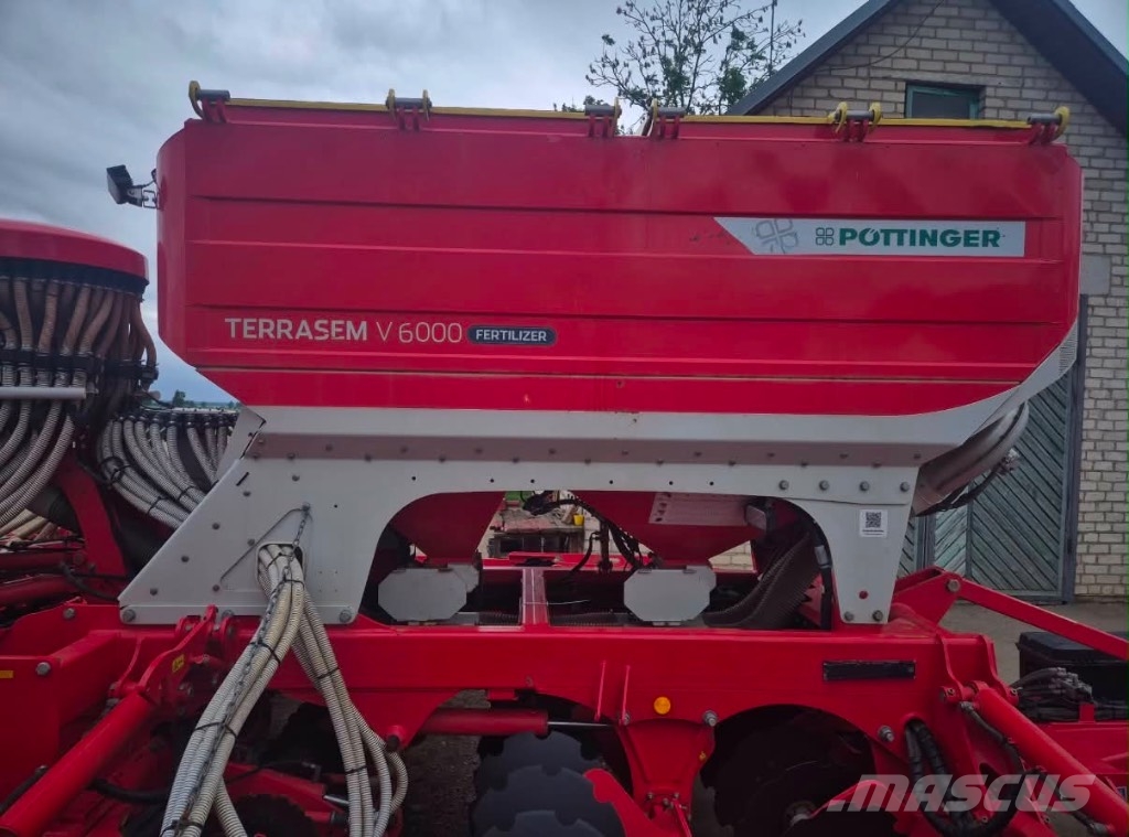 Pöttinger POTINGER PÖTTINGER TERRASEM V 6000 D Z Mechanické sejačky