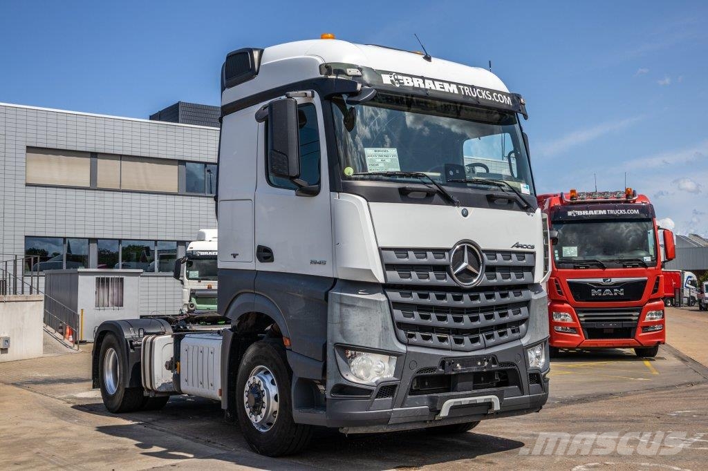 Mercedes-Benz AROCS 1845 HAD + HYDR. 트랙터 유닛