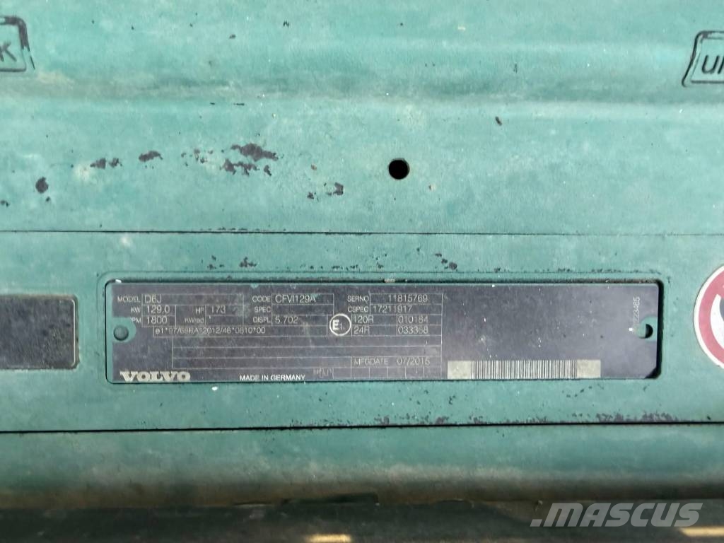Volvo EW180E Pelle sur pneus