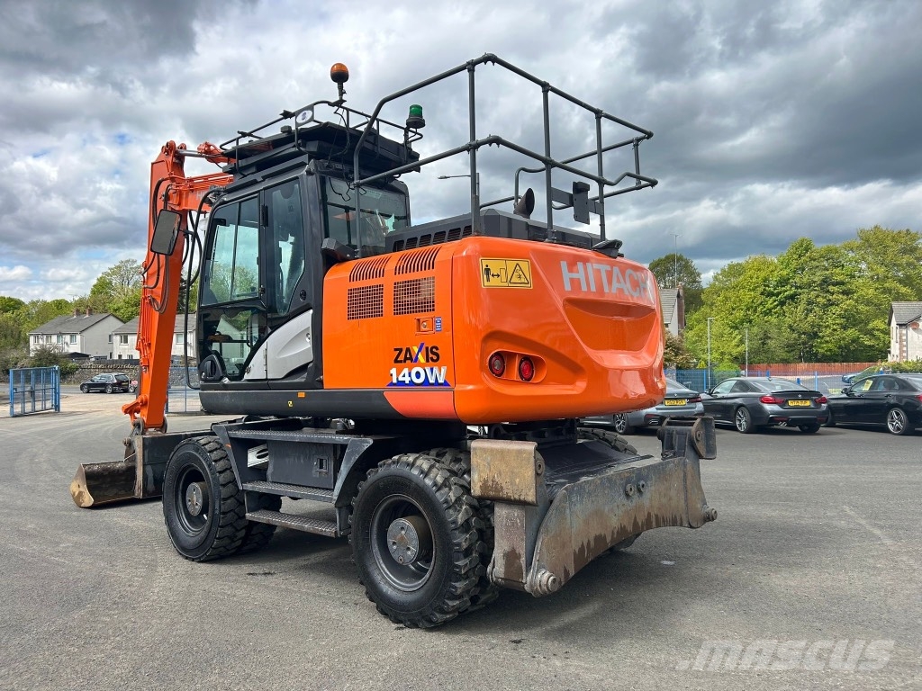 Hitachi ZX140W-6 Gravemaskiner på hjul