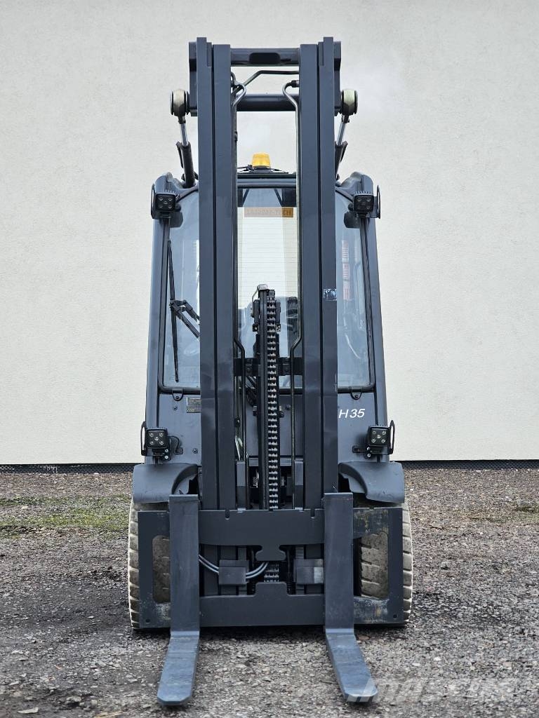 Linde H35T-02 Triplex Gasstapler